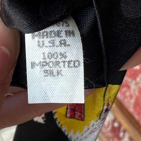 100% SILK WIMBLEY CHRISTMAS TIE - Picture 3 of 4